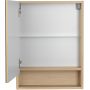 Astor Aria AMOLI5000W szafka 50x15x65 cm z lustrem dąb zdj.2