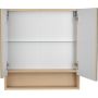 Astor Aria AMOLI6000W szafka 60x15x65 cm z lustrem dąb zdj.2