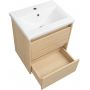 Astor Aria AMOTI502MW umywalka z szafką 51 cm dąb zdj.5