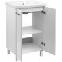 Astor Tania AMTNU50027 umywalka z szafką 51 cm białą zdj.2