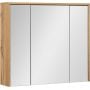 Astor Vivien AMVNL80000 szafka 80x16x70 cm z lustrem dąb zdj.1