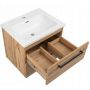 Astor Mona AMZTE0042N umywalka z szafką 60 cm dąb zdj.2