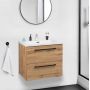 Astor Mona AMZTE0042N umywalka z szafką 60 cm dąb zdj.8