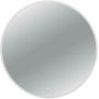 Balneo Moon L01010204014 lustro 90x90 cm okrągłe z oświetleniem z matą grzewczą biały zdj.1