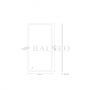 Balneo Lumin L020102040110 lustro 60x120 cm prostokątne z oświetleniem z matą grzewczą zdj.2