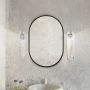Baltica Design Tiny Border Pastille 5904107904887 lustro 40x95 cm owalne czarny zdj.4