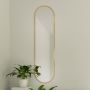 Baltica Design Tiny Border Pastille 5904107905754 lustro 40x155 cm owalne złoty zdj.3