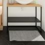 Baltica Design Elise 5904107906195 konsola podumywalkowa 75x35x75 cm czarna zdj.3