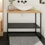 Baltica Design Elise 5904107906201 konsola podumywalkowa 95x35x75 cm czarna zdj.3
