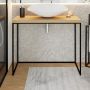 Baltica Design Andrea 5904107906232 konsola podumywalkowa 75x35x75 cm czarna zdj.3