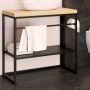 Baltica Design Linn 5904107906270 konsola podumywalkowa 75x35x75 cm czarna zdj.3