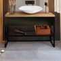 Baltica Design Trine 5904107906317 konsola podumywalkowa 60x40x75 cm czarna zdj.3