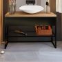 Baltica Design Trine 5904107906331 konsola podumywalkowa 100x40x75 cm czarna zdj.3