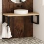 Baltica Design Liv 5904107906683 konsola podumywalkowa 75x35x30 cm czarna zdj.3