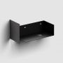 Clou Flush CL073603021 konsola 44x18x20.5 cm podumywalkowa wisząca czarna zdj.1