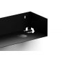 Clou Flush CL073603021 konsola 44x18x20.5 cm podumywalkowa wisząca czarna zdj.3
