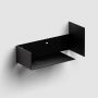 Clou Flush CL073603221 konsola 44x18x20.5 cm podumywalkowa wisząca czarna zdj.1