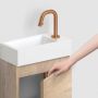 Clou Flush IB0716703663 szafka 36x18x55 cm podumywalkowa wisząca dąb zdj.4