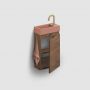 Clou Flush IB0716703664R szafka 36x18x55 cm podumywalkowa wisząca dąb zdj.8