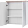 Comad Bali White BALIWHITE840FSC szafka 60x20x70 cm z lustrem biała zdj.3