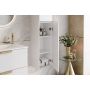Comad Aster White ASTERWHITE80301D szafka 30x26.6x80 cm boczna wisząca biała zdj.8