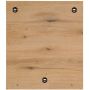 Comad Nova Oak NOVAOAKA8450 lustro 50x57 cm kwadratowe drewno zdj.4