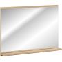 Comad Nova Oak NOVAOAKA8480 lustro 80x57 cm prostokątne drewno zdj.1
