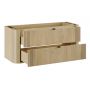 Comad Ovalia Cremona OVALIACREMONA82120462S szafka 120x45.8x53 cm podumywalkowa wisząca dąb zdj.1