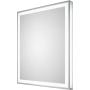 Dubiel Vitrum Forte 5905241005379 lustro 80x80 cm kwadratowe z oświetleniem zdj.1