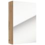 Defra Salsa 242E04003 szafka 40x15x60 cm z lustrem dąb zdj.1