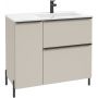Defra Nino 304D09004 szafka 90x45x70 cm podumywalkowa stojąca beżowa zdj.1