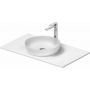 Duravit Sivida 2680133200 umywalka z konsolą 88 cm białą zdj.1