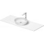 Duravit Sivida 2680153200 umywalka z konsolą 128 cm białą zdj.1