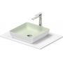 Duravit Sivida 268017FG00 umywalka z konsolą 68 cm białą zdj.1