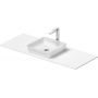 Duravit Sivida 2680203200 umywalka z konsolą 128 cm białą zdj.1