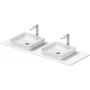 Duravit Sivida 2680213200 umywalka z konsolą 135 cm białą zdj.1