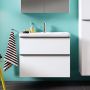 Duravit D-Neo 2367650000 umywalka 65x48 cm prostokątna meblowa biała zdj.20