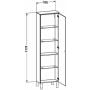 Duravit Brioso BR1321R1818 szafka 52x24 cm zdj.2