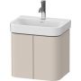 Duravit Happy D.2 hp4384083830000 szafka 47.5x35x41.5 cm podumywalkowa wisząca beżowa zdj.1