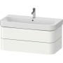 Duravit Happy D.2 Plus HP4388036360000 szafka 97.5x49x41.5 cm podumywalkowa wisząca biała zdj.1