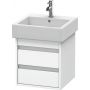 Duravit Ketho KT663501818 szafka 45x44x48 cm podumywalkowa wisząca biała zdj.1