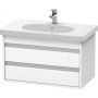 Duravit Ketho KT664700707 szafka 80x45.5x48 cm podumywalkowa wisząca szara zdj.1