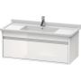 Duravit Ketho KT666502222 szafka 100x45.5x41 cm podumywalkowa wisząca biała zdj.1