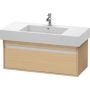 Duravit Ketho KT669103030 szafka 100x45.5x41 cm podumywalkowa wisząca dąb zdj.1