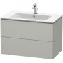 Duravit L-Cube LC624100707 szafka 82x48.1x55 cm podumywalkowa wisząca szara zdj.1