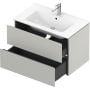 Duravit L-Cube LC624100707 szafka 82x48.1x55 cm podumywalkowa wisząca szara zdj.3