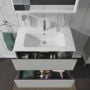 Duravit L-Cube LC624100707 szafka 82x48.1x55 cm podumywalkowa wisząca szara zdj.8