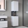 Duravit Qatego QA1346L49180010 szafka 40x36x176 cm boczna wisząca biała zdj.3