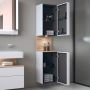 Duravit Qatego QA1346L55180000 szafka 40x36x176 cm boczna wisząca biała zdj.6