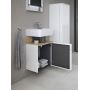 Duravit Qatego QA4076L30220000 szafka 44x35x64.5 cm podumywalkowa wisząca biała zdj.1